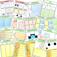 Earth's Forces Activities, Earth Science Activities, Choice Boards, Digital Graphic Organizers