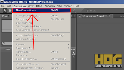 Pengenalan Adobe After Effects - Membuat Komposisi dan Layer Teks