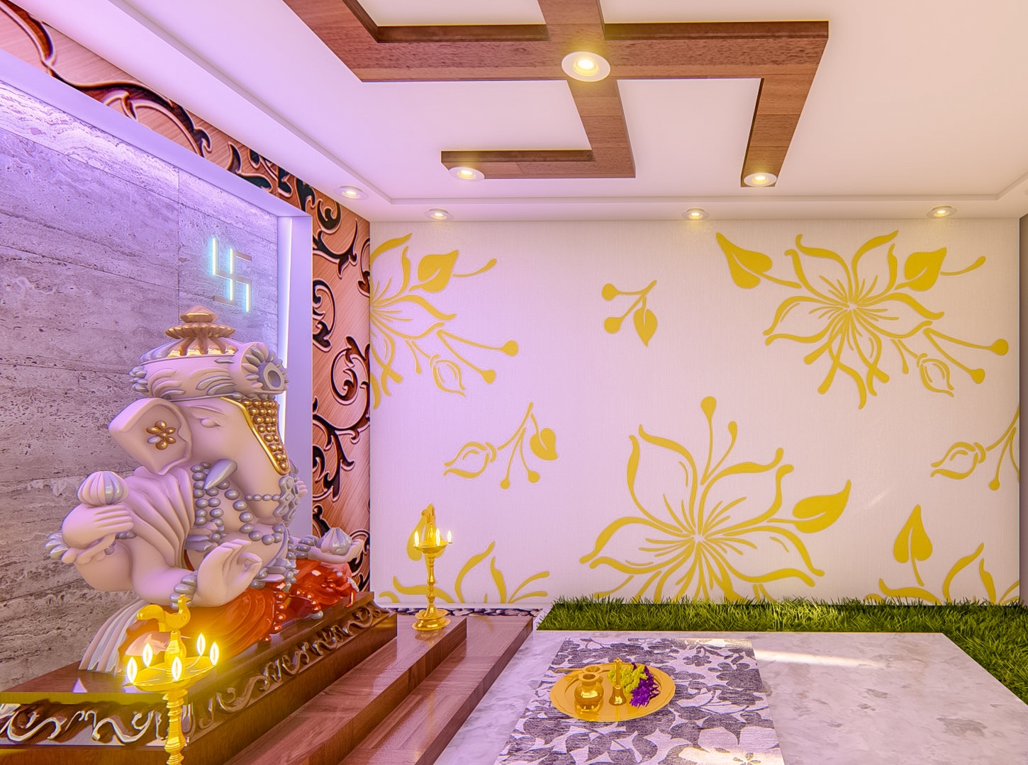 S3 Designs9 Pooja room designs