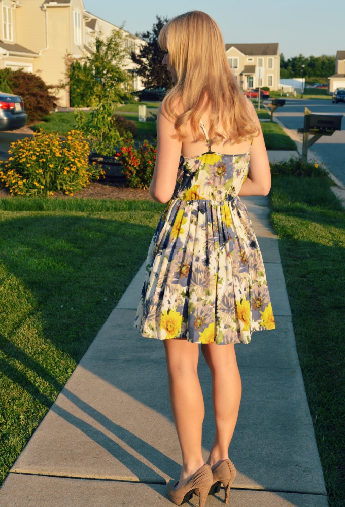 Dressed Up in a Floral Sundress | Organized Mess