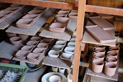 長野県生坂村の陶器・器　月日工房　工房の作品