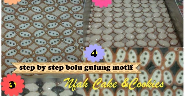 Cookies Lucu | Kursus Membuat Bolu Gulung Motif | Bolu ...