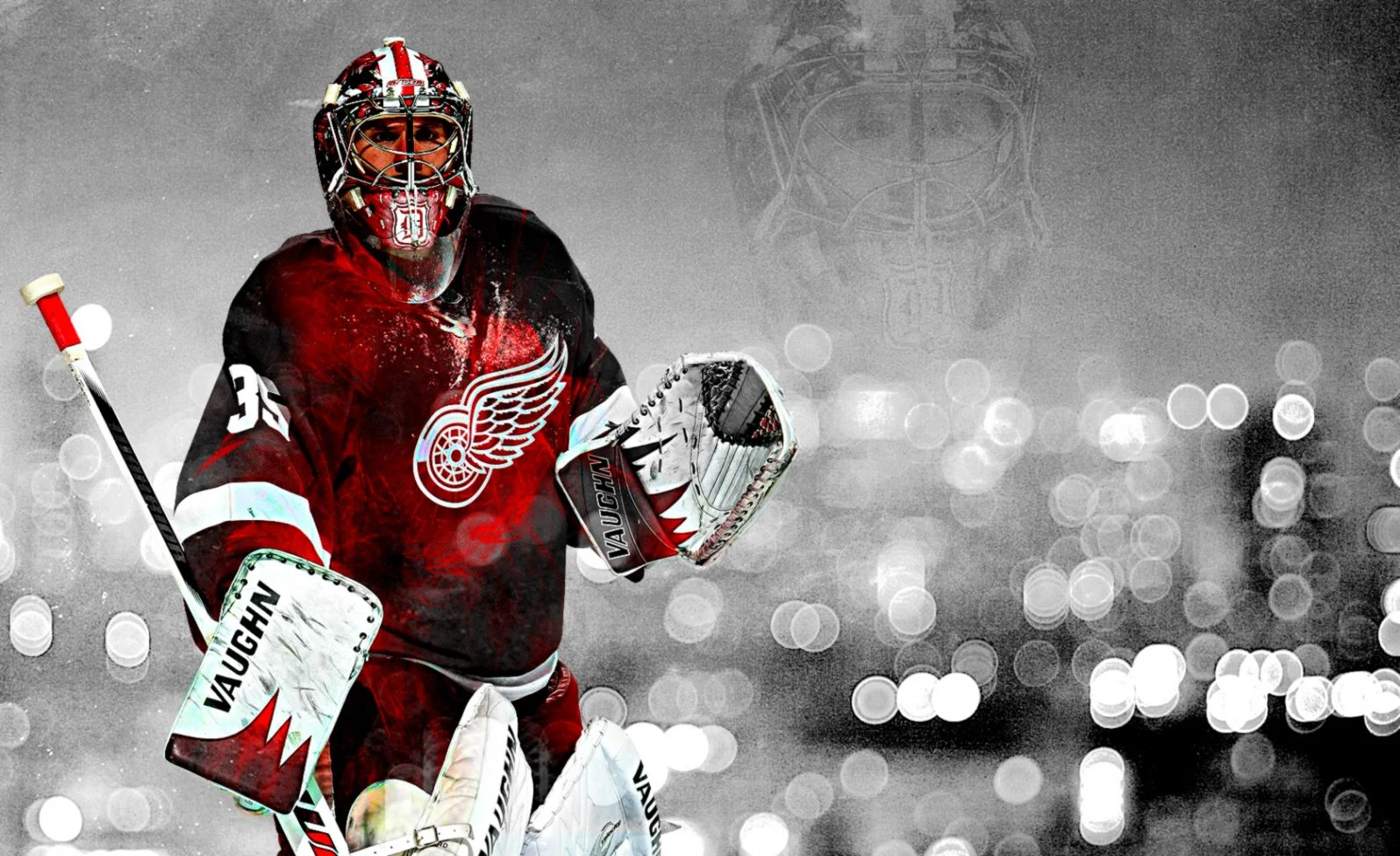 Crisp Gibson On A Roll During 1st Season With Red Wings Background for Mobile Crisp Gibson On A Roll During 1st Season With Red Wings Background for Mobile