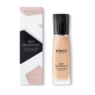 SKIN MODERNIST. 2 IN 1 FOUNDATION & CONCEALER, BY KIKO MILANO