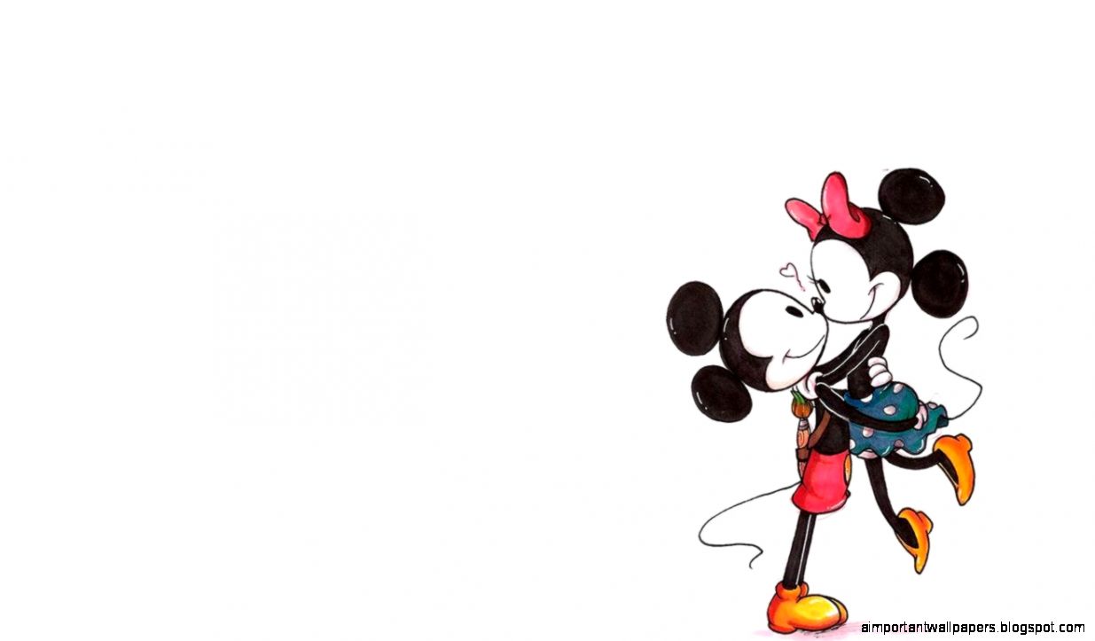 Mickey And Minnie Fall In Love  Inspiration Wallpapers