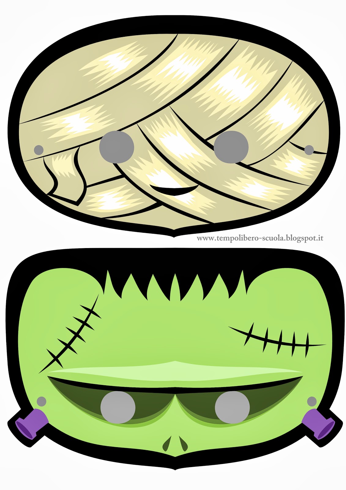 Passamontagna Con Maschera Per Il Viso - Italia - Foto 3