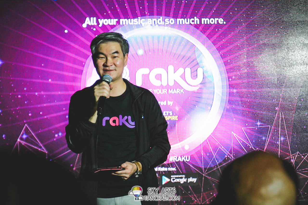 Henry Tan, Chief Operating Officer of Astro @ RAKU Music Apps Launch