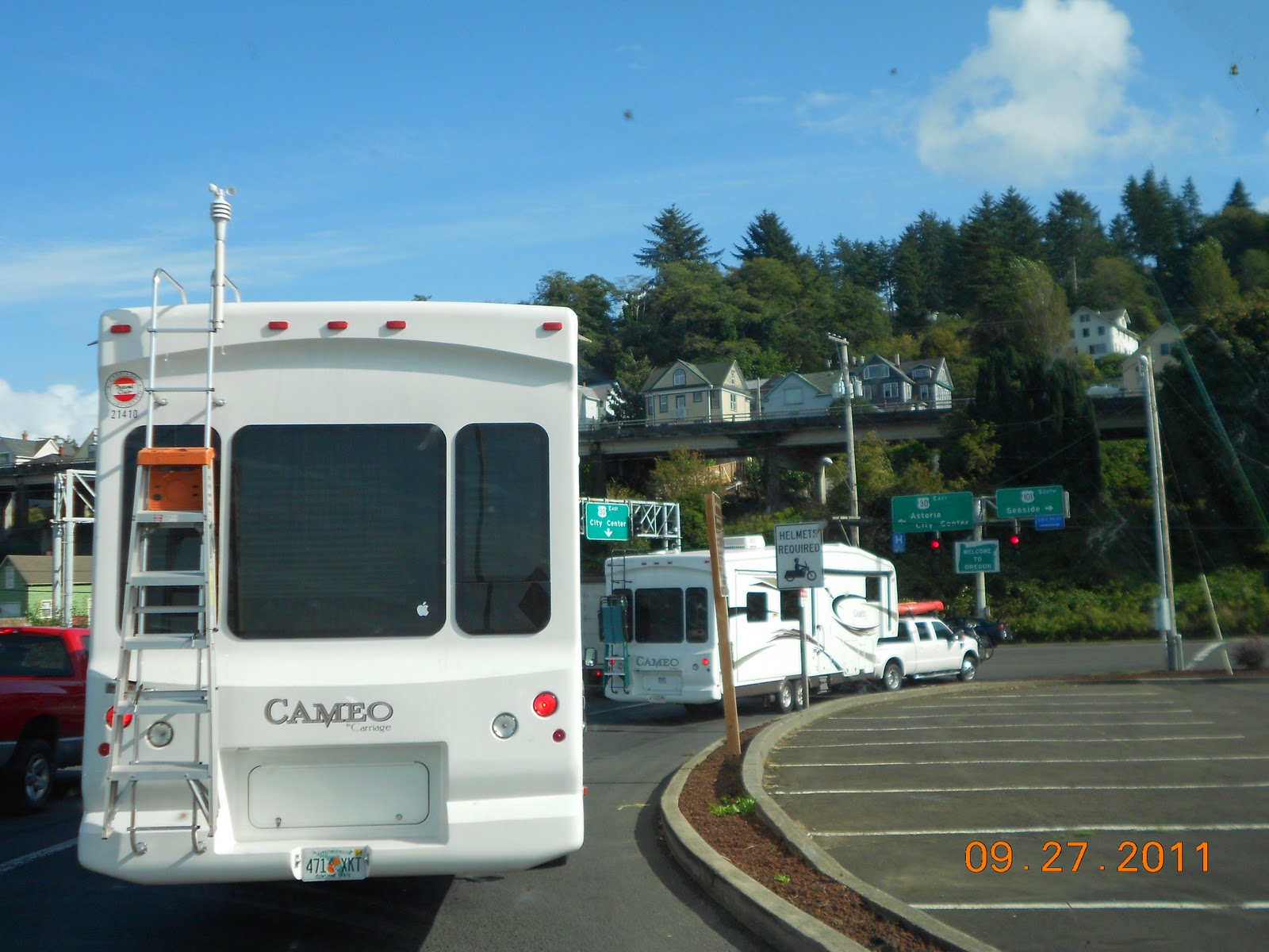 America by RV Travel Day Salt Creek to Warrenton, Oregon Camp Rilea