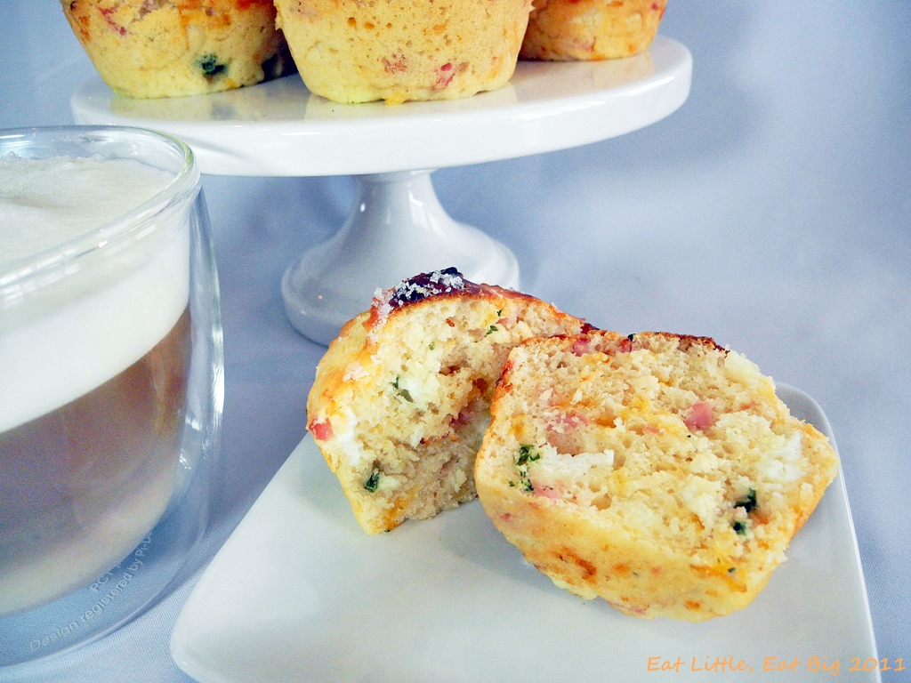 Recipe for Bacon, Egg, and Cheese Scone Muffins Eat Little, Eat Big