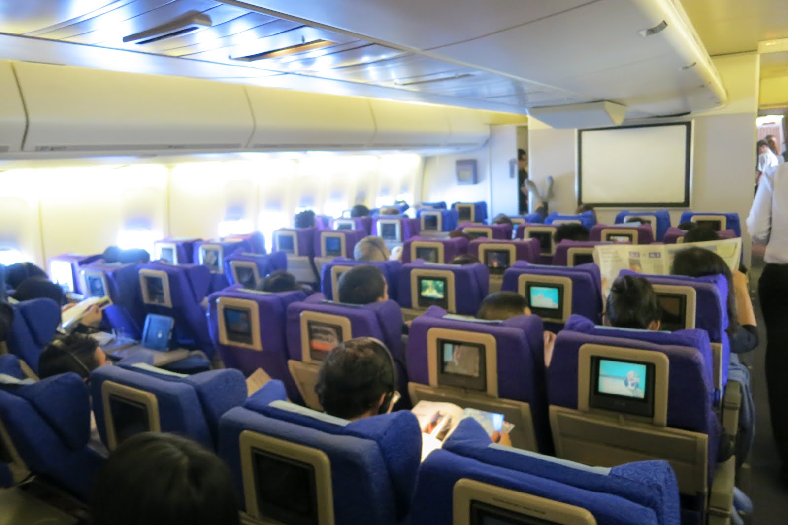 747-400 Салон
