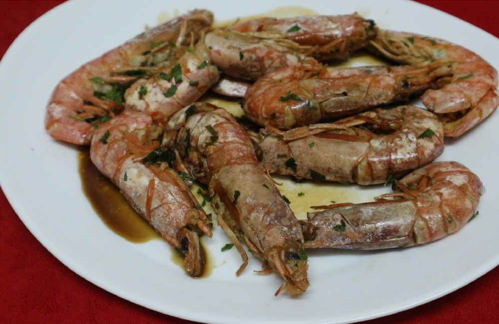 gambão frito com cerveja preta Receita casal chef + blogue ela e ele + ele e ela + pedro e telma + blogue português + blogue de casal + gambão frito com cerveja.