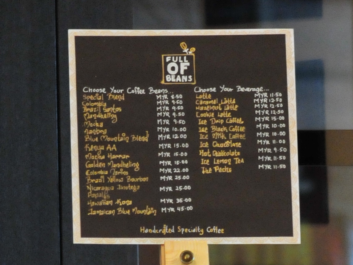 a white coffee lover in penang MY FIVE VISIT TO FULL OF BEANS