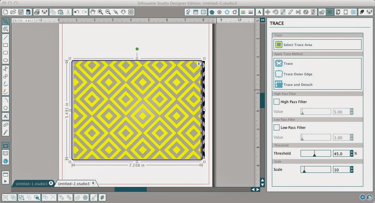 Turning Patterns Into Cut Files (or Backgrounds) Silhouette School