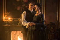 Caitriona Balfe and Sam Heughan in Outlander Season 2