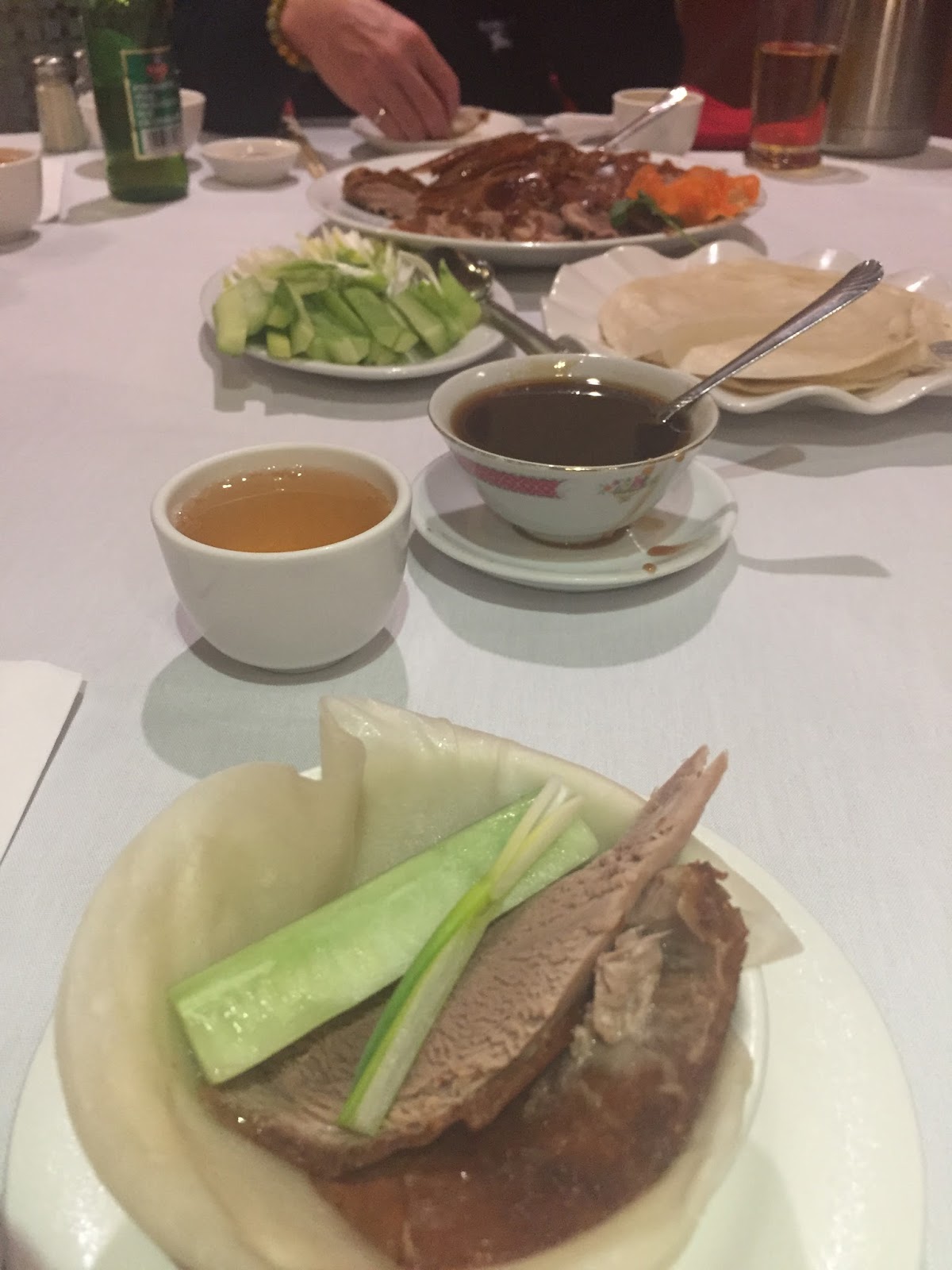 Here and There: Peking Duck , two ways