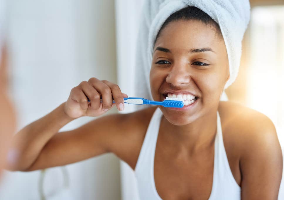 Brushing teeth before leaving home reduces the chances of coronavirus