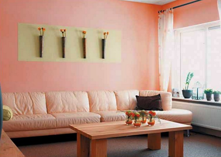  Cat Ruang Tamu Warna Oren Homes Decoration Ideas
