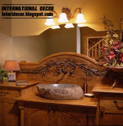 Best 15 wooden bathroom decorating ideas and designs photos