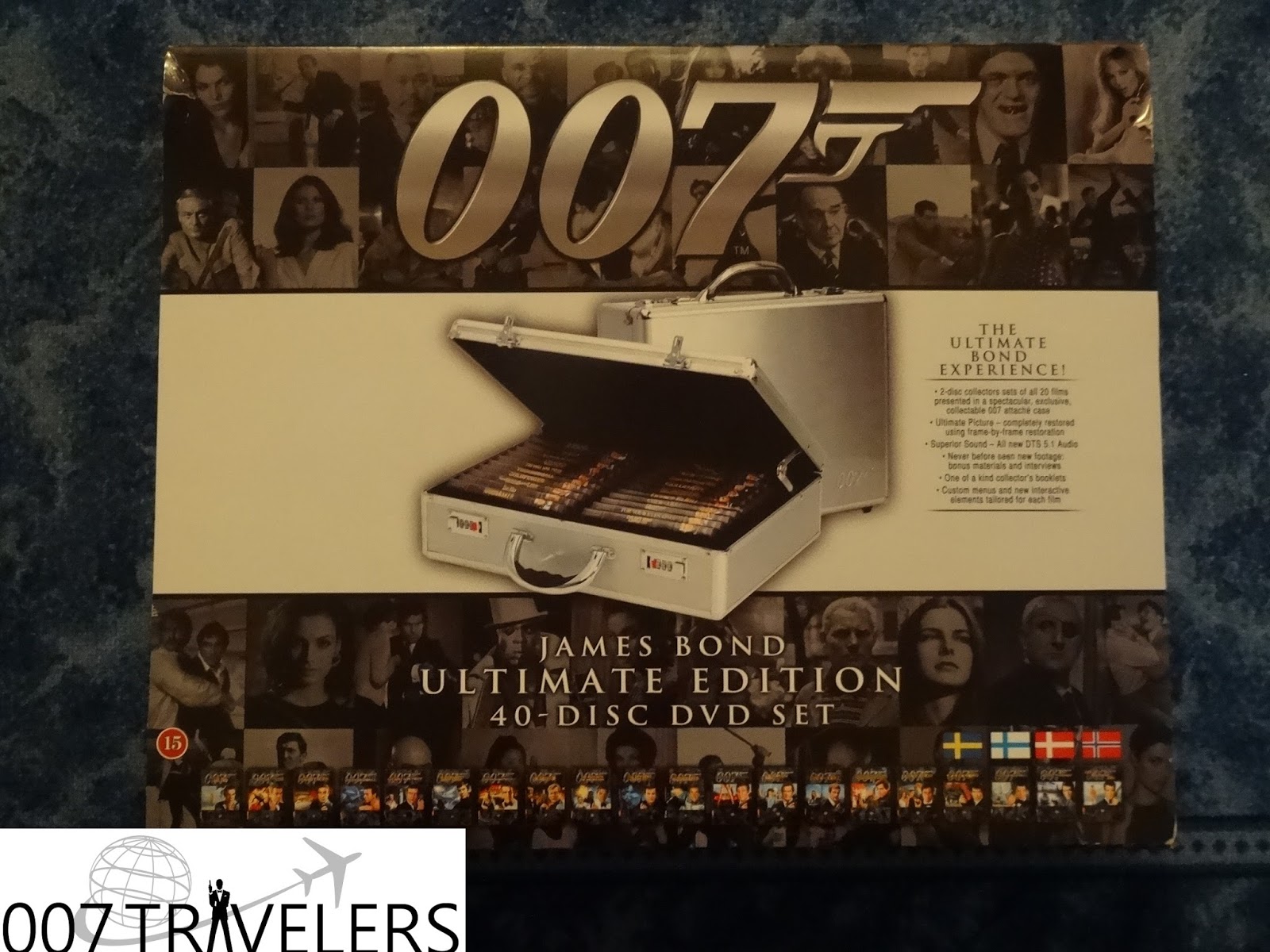 007 Item: 007 DVD suitcase - 007 Travelers