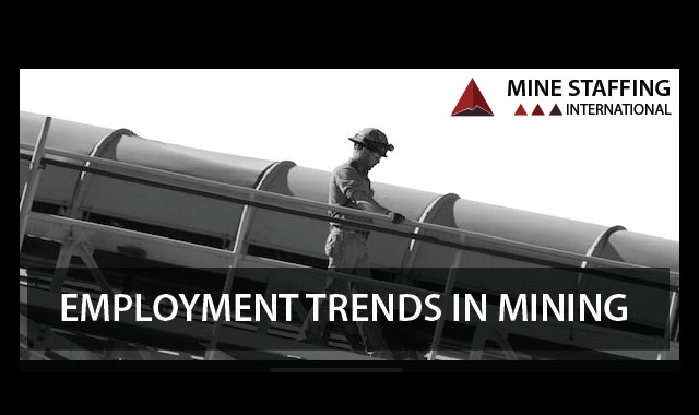 Image: Employment Trends in Mining #infographic
