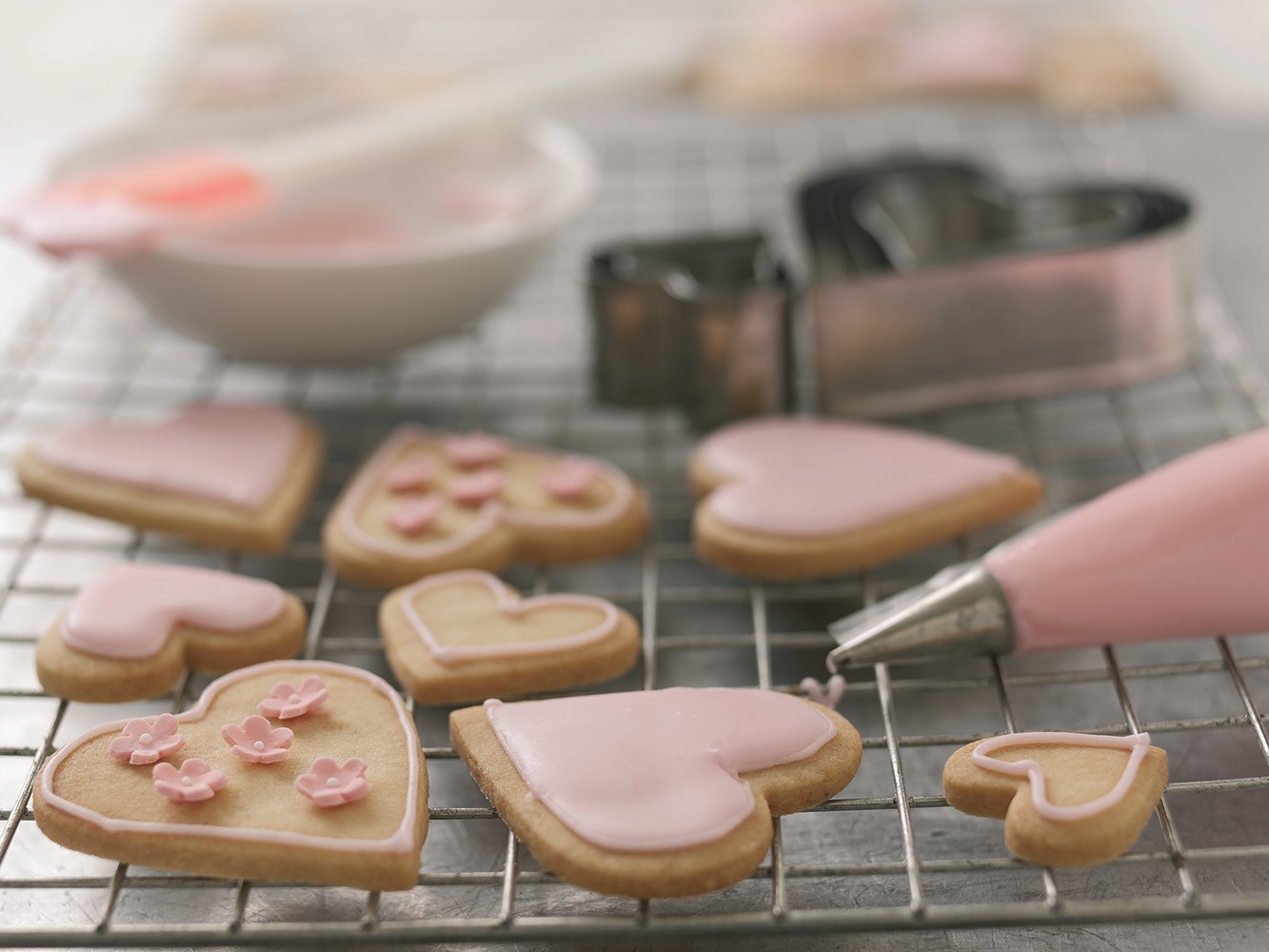 Sweetheart Biscuits For Valentines Day Claire Justine