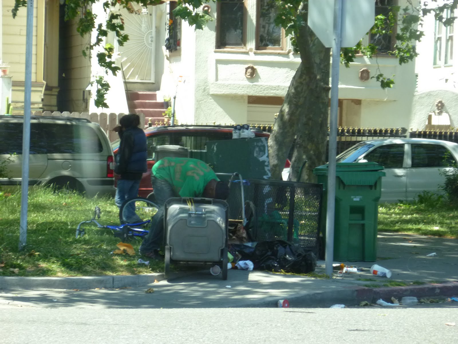 A Better Alliance A Stolen Recycling Bin Gets Dumped
