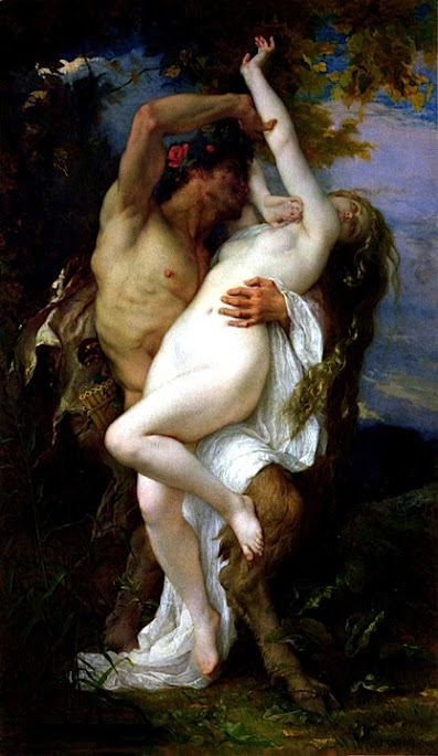 Alexandre Cabanel - Ninfa rapita da un fauno - sex paintings