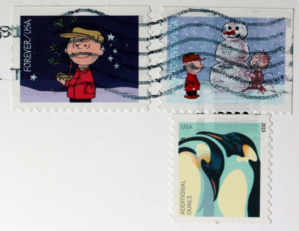 Mail Adventures Winter Holidays Stamps