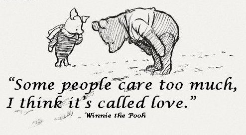 Rhythm Of Love : Winnie The Pooh Quotes
