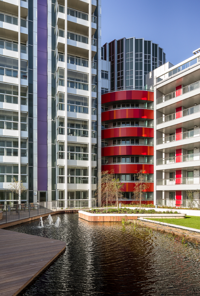 ArchitectureWeek People and Places CZWG Vermillion Housing in London