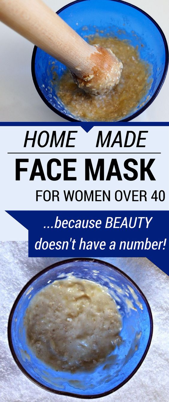 HOMEMADE FACE MASK FOR WOMEN OVER 40! BECAUSE BEAUTY DOESN’T HAVE A ...