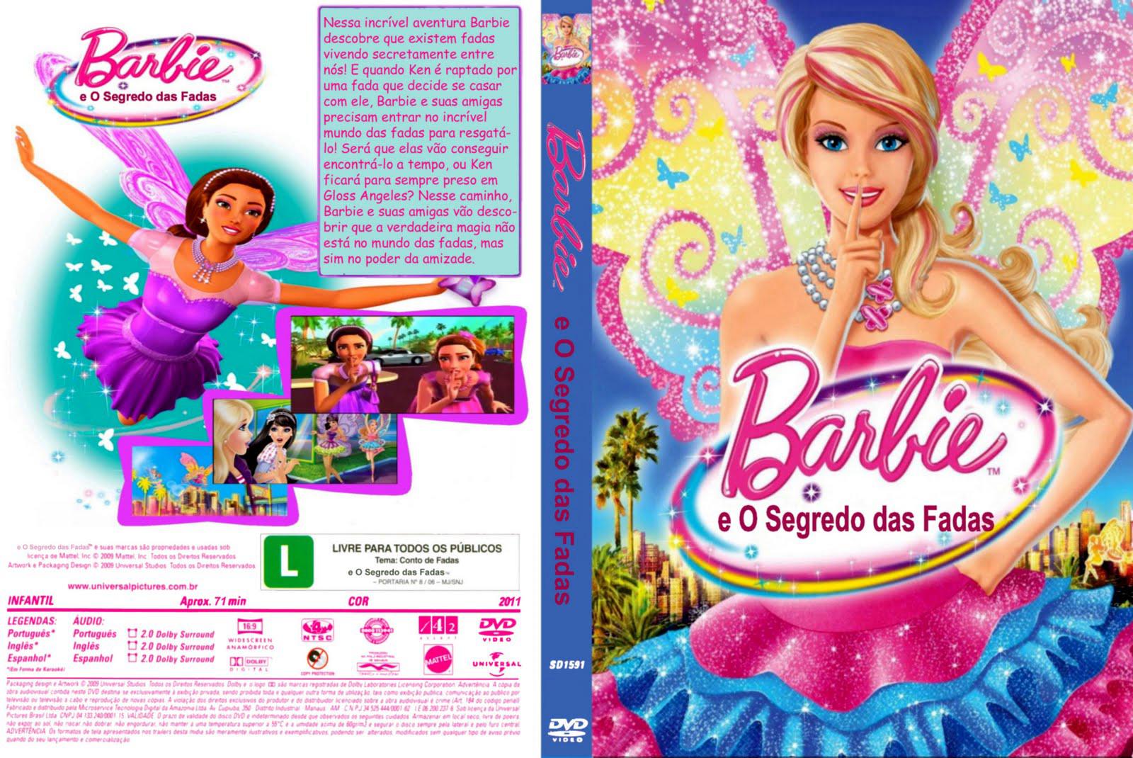 Capas Filmes Animação Barbie E O Segredo das Fadas Capas Filmes Animação Barbie E O Segredo das Fadas