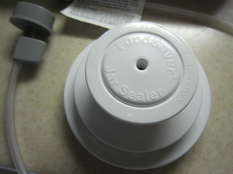 A Food Saver, Canning Jars and Lettuce