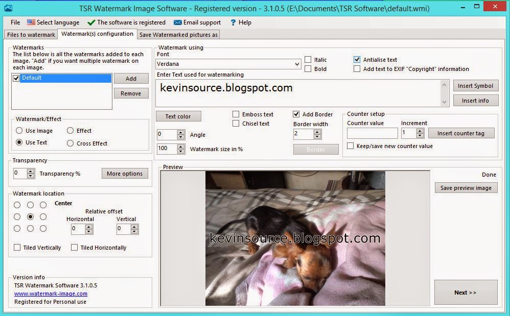 Software version перевод