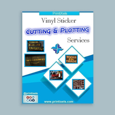 Vinyl Sticker Cutting & Plotting Services