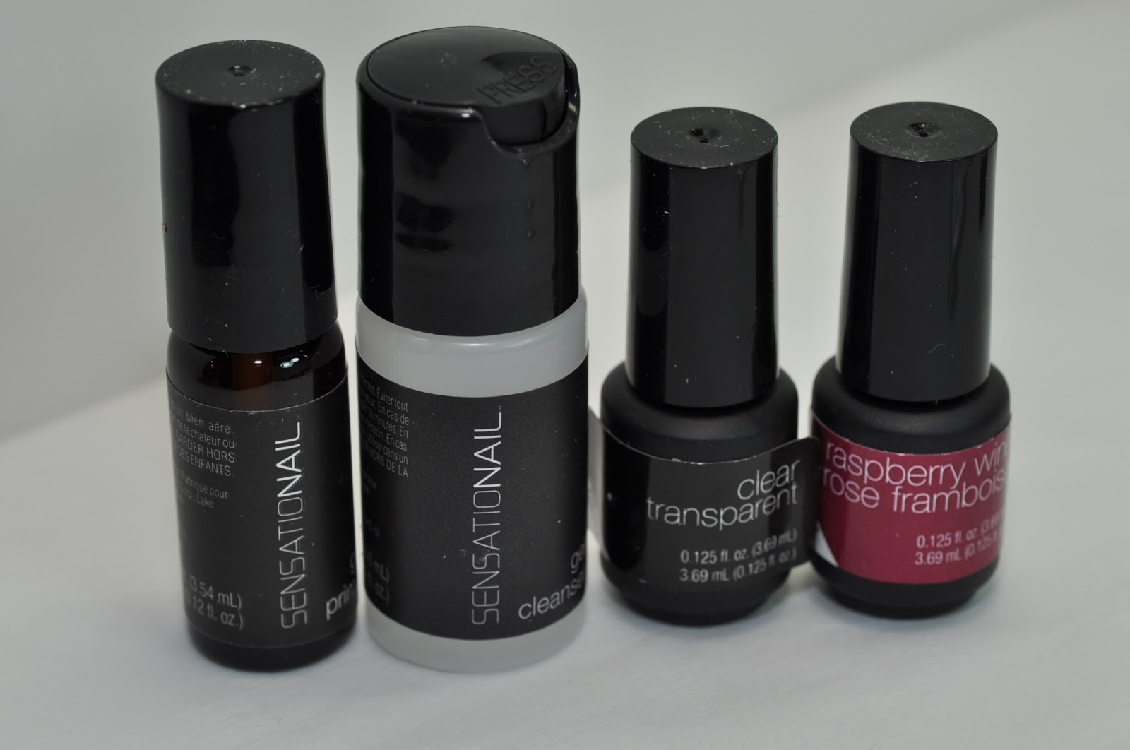 Sensationail Gel Polish Starter Kit and Going For The Rose Gold Gel