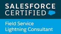 Salesforce Certified Field Service Lightning verification for Richard Upton