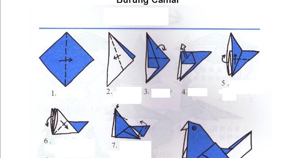 42++ Tutorial bikin burung dari origami terbaru