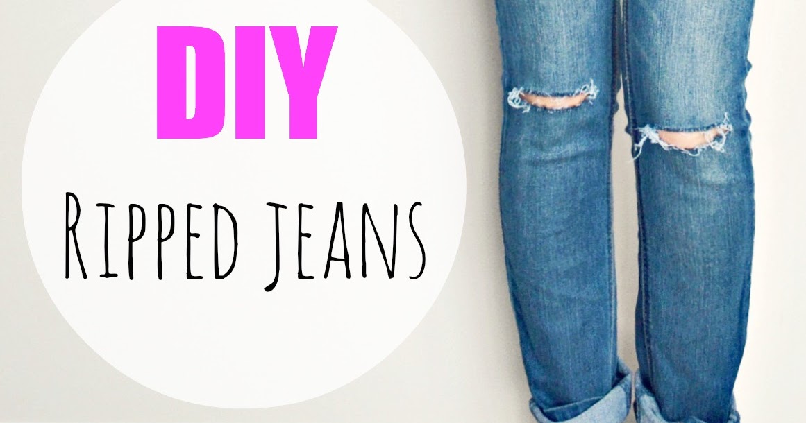 DIY - Ripped Jeans | Quality Rivets
