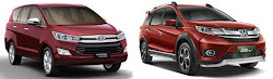 honda innova crysta brv comparison scorpio br toyota carcomparos