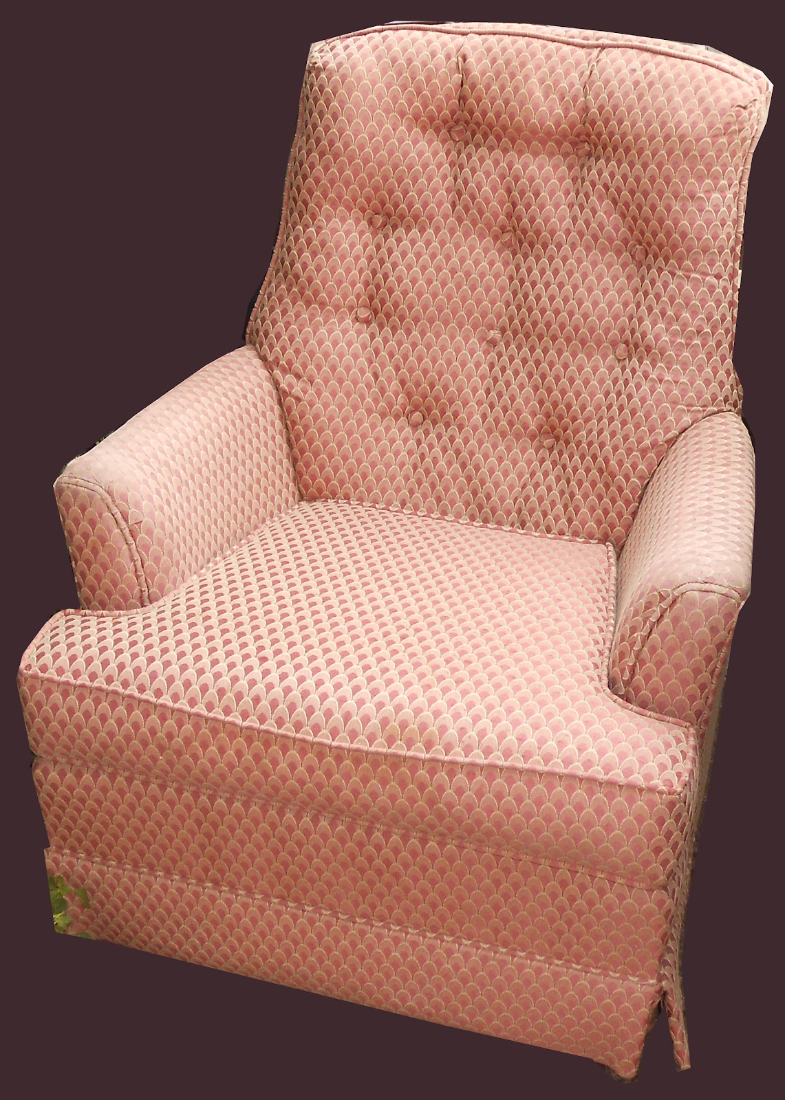 Uhuru Furniture & Collectibles Tufted Armchair SOLD