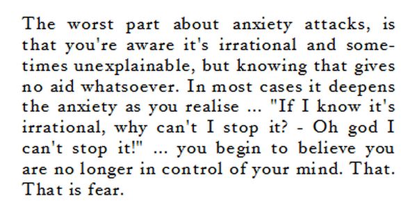 why anxiety never goes away