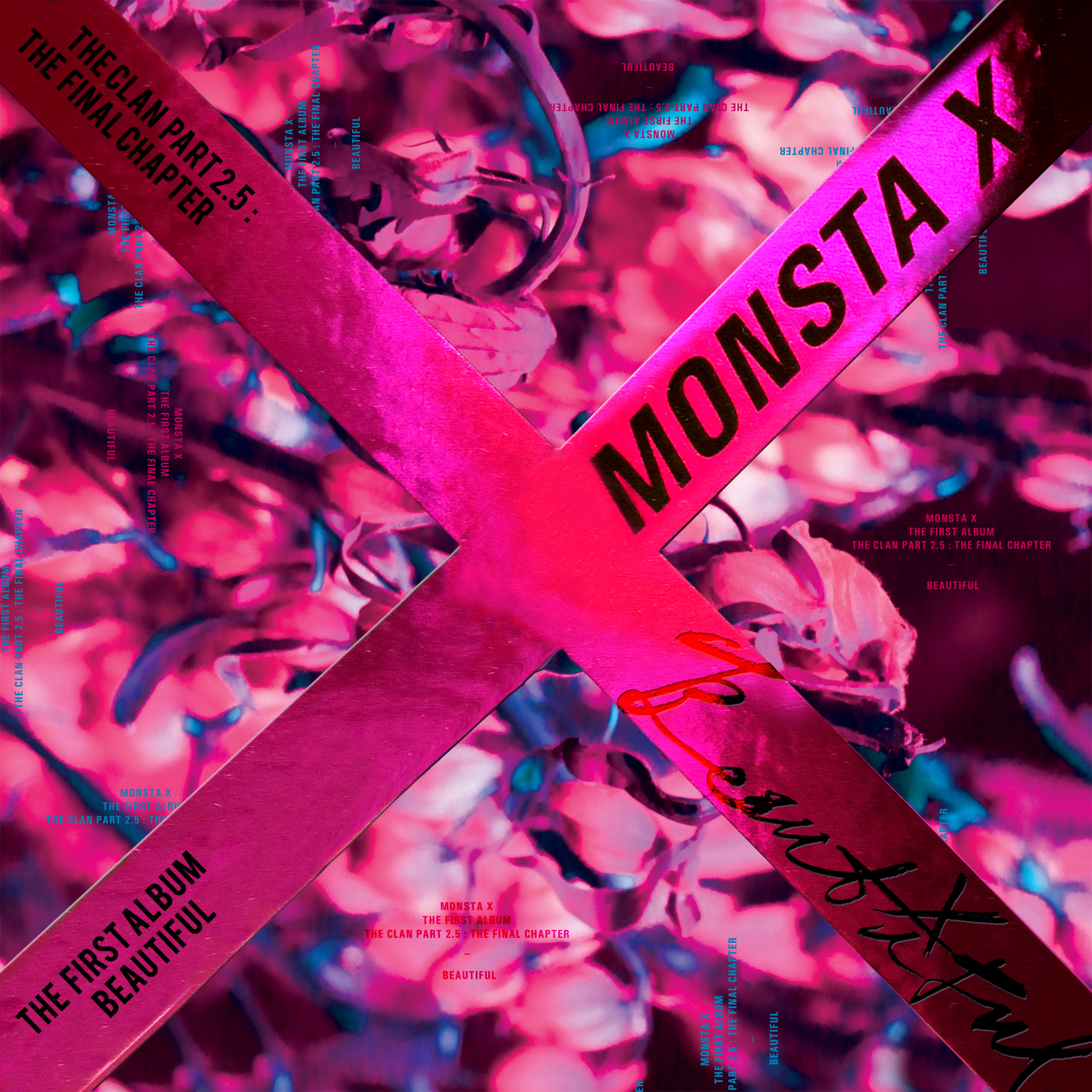 album cover for Monsta X's The clan Pt. 2.5 "Beautiful"