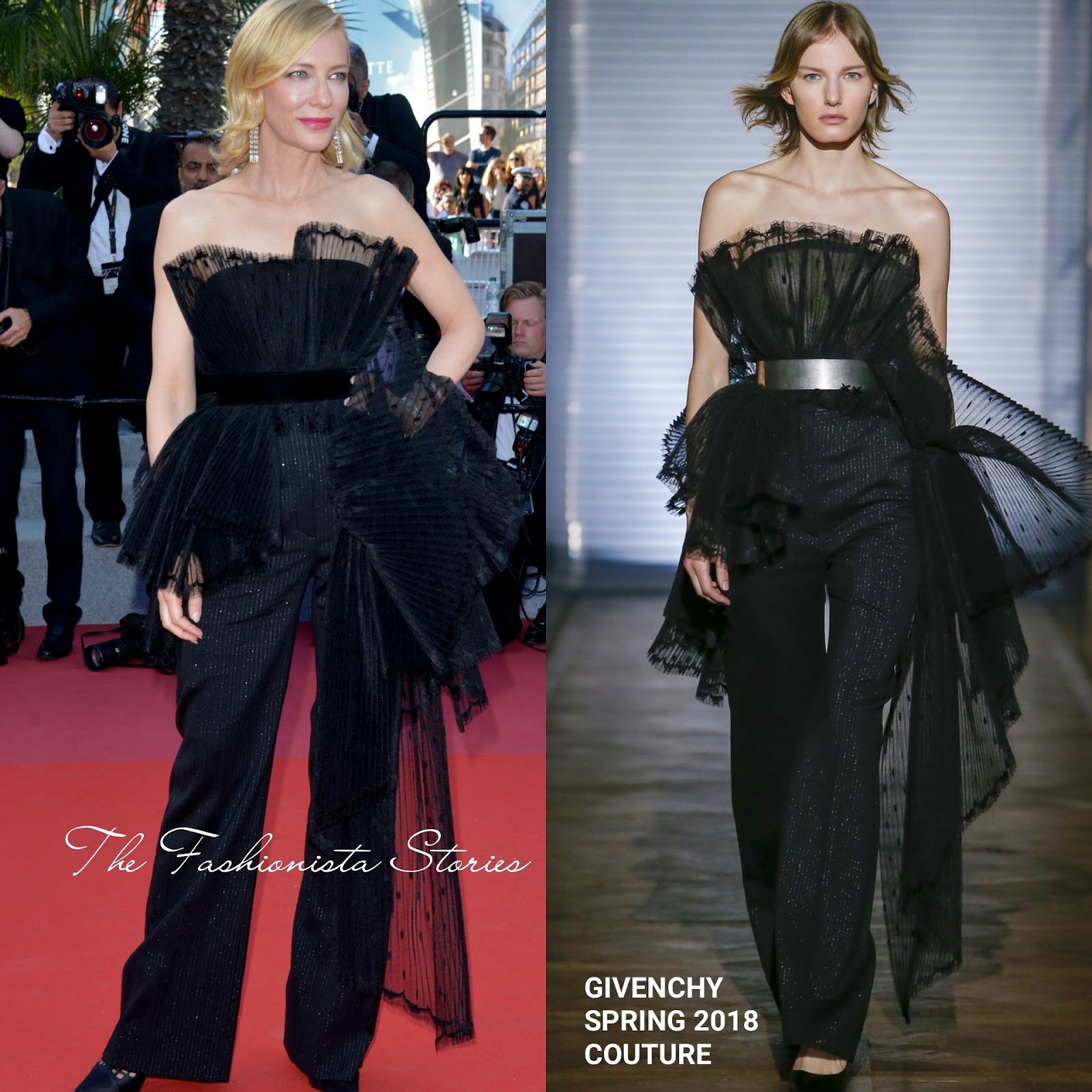 Cate Blanchett in Givenchy Couture at the 'Capharnaum' 71st Cannes Film Festival Premiere