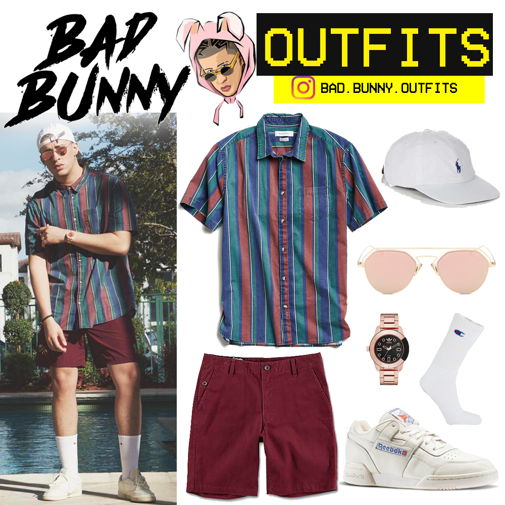 Bad Bunny Outfits Bad bunny Outfits (inspirado)