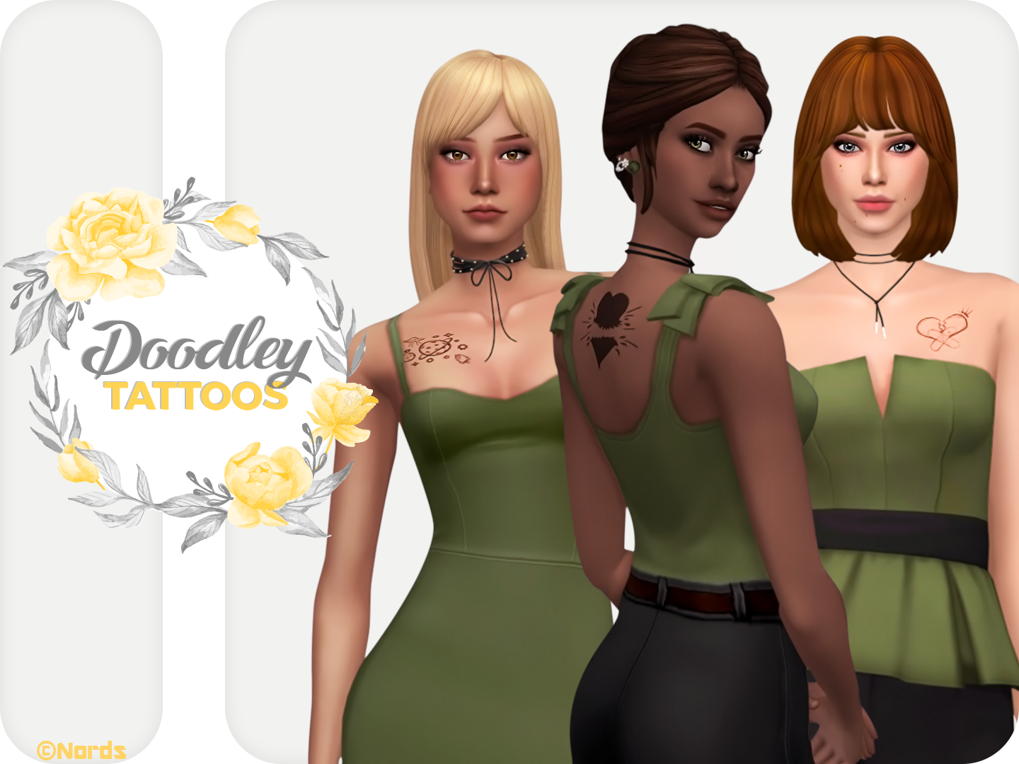Arm Tattoos 2021 at Annetts Sims 4 Welt  Lana CC Finds