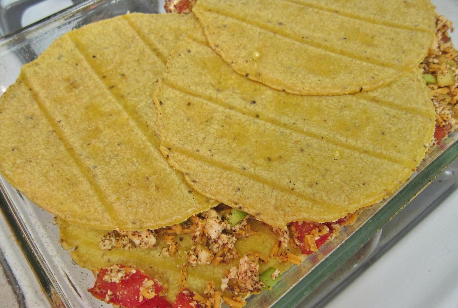 The Vegan Chronicle Cheese Enchilada Casserole