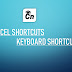 Excel Shortcuts, Keyboard Shortcuts, Shortcuts