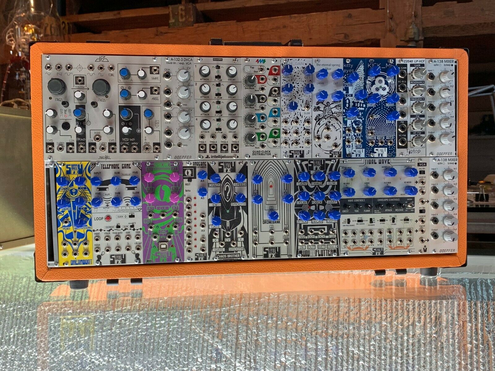 MATRIXSYNTH Complete Eurorack Modular Synth Snazzy FX SetUp (19