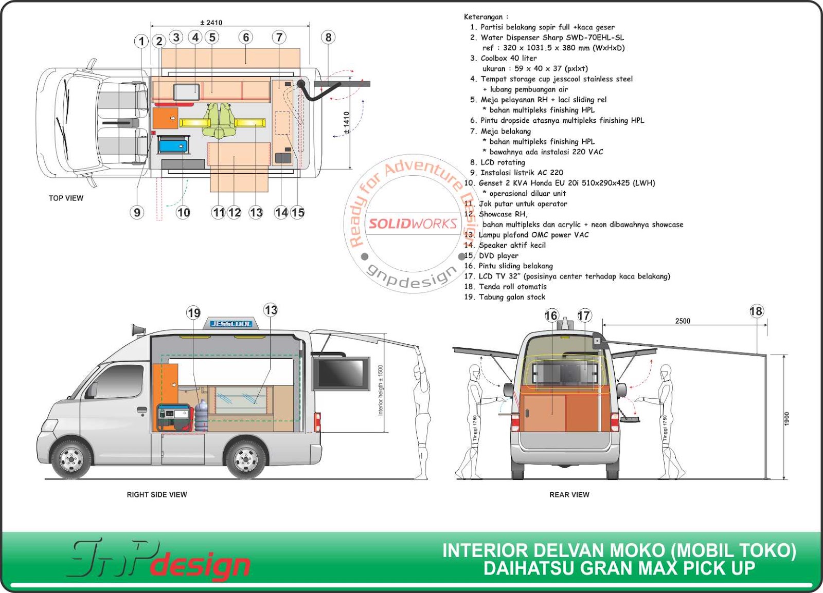Gnp Design MOko Mobil Toko Warling Warung Keliling